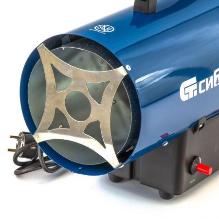 Газовая тепловая пушка СТГ-15, 15 кВт, 500 м3/ч, пропан-бутан Сибртех