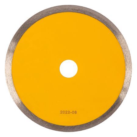 Диск алмазный сплошной, супертонкий, 180 х 25,4 мм, горячее прессование, мокрое резание Denzel