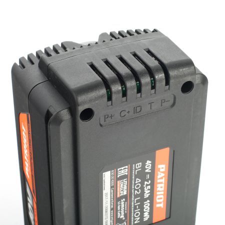 Батарея аккумуляторная PATRIOT BL 402 (40 В, 2.5 Ач)