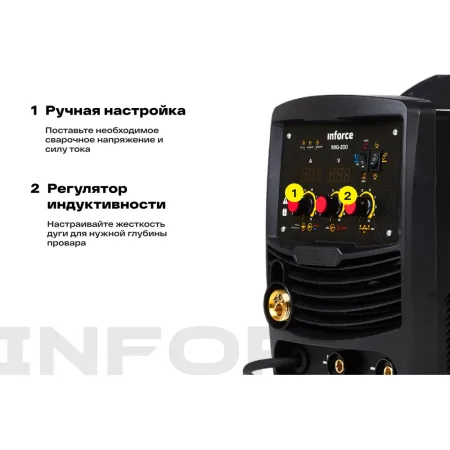 Сварочный полуавтомат-инвертор Inforce MIG-200