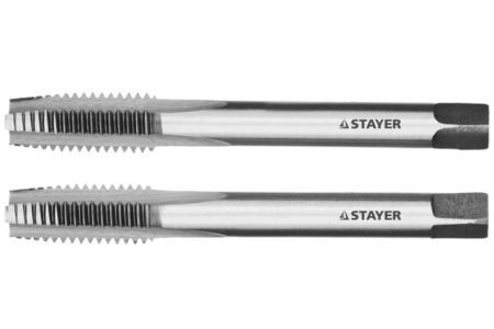 STAYER M6х1, комплект метчиков, 2 шт, 28025-06-1.0-H2