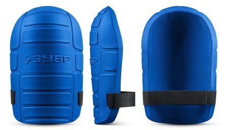 ЗУБР ПРОТЕКТОР МАКС 225 мм, 15 мм толщина, защитные наколенники из ЭВА с крепежным ремнём, Профессионал (11529)