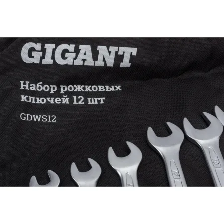 Набор рожковых ключей Gigant GDW12