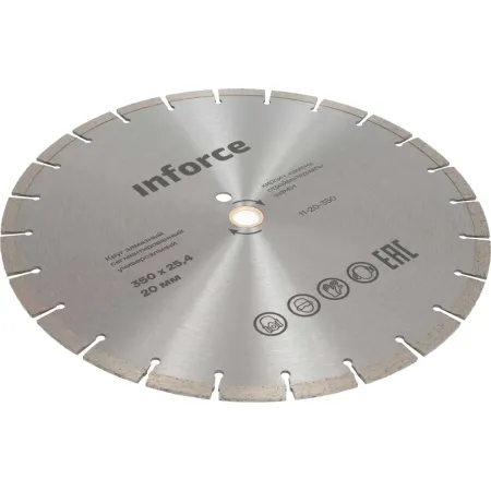 Сегментированный универсальный круг алмазный Inforce 11-20-350