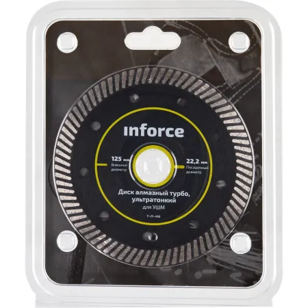 Ультратонкий алмазный диск по керамике для ушм Inforce 11-01-496