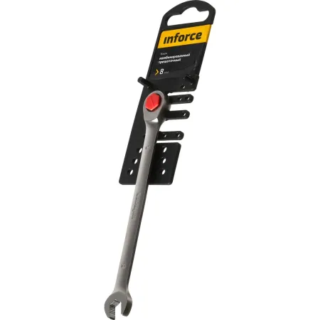 Комбинированный трещоточный ключ Inforce 06-05-80
