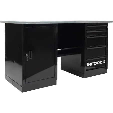 Верстак Inforce с драйвером и тумбой 1600х686х845
