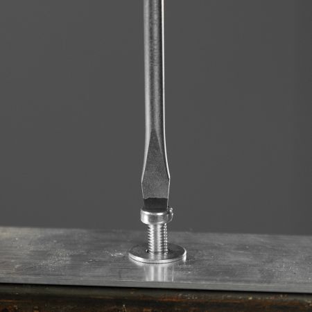 Отвертка, SL5x100 мм, S2, 3к рукоятка Denzel