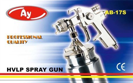 VOYLET AB-17S  HVLP краскопульт с нижним бачком 1000 мл