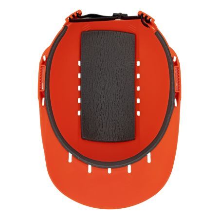 Каскетка защитная "Стиль", пластиковая, оранжевая Сибртех