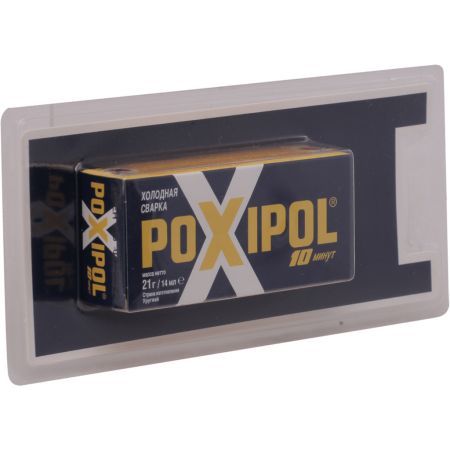 Холодная сварка Poxipol в блистере, серая, 14 мл.