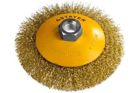 STAYER Ø 115 мм, щетка коническая для УШМ 35133-115