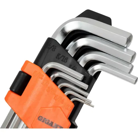 Набор шестигранных дюймовых ключей Gigant GKHI-9