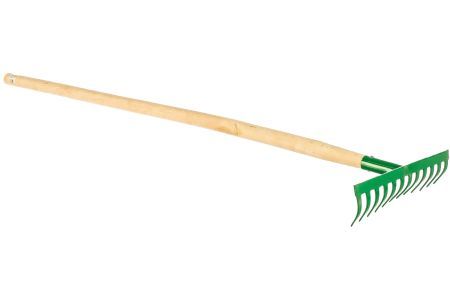 Грабли РОСТОК 310x80x1300 мм, 12 прямых зубьев, с деревянным 421901-12