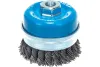 ЗУБР Ø 80 мм, проволока 0.8 мм, щетка чашечная для УШМ 35271-080 Профессионал