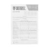 Шнур сетевой Energy Series, ПВС, 1,5 м, 3 x 1,5 мм, с неразборной вилкой, черный, Denzel