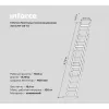 Трехсекционная лестница Inforce ЛП-03-14
