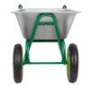 Тачка садово-строительная, 2-х колесная, грузоподъемность 320 кг, объем 100 л Сибртех
