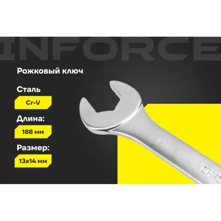 Рожковый ключ Inforce 06-05-61
