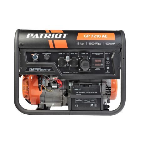 Генератор бензиновый PATRIOT GP 7210 AE