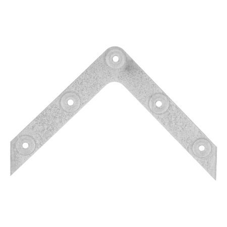 Уголок оконный, 1.2 мм, 100 х 100 мм, цинк Сибртех