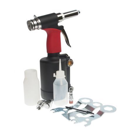 Заклепочник 1/4" пневматический усиленный,шток 15.8мм 90PSI 3300LBF JTCJTC