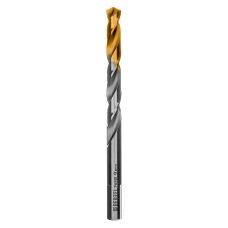 Сверло спиральное по металлу 9 x 125 мм, Р6М5, Golden Tip  Denzel