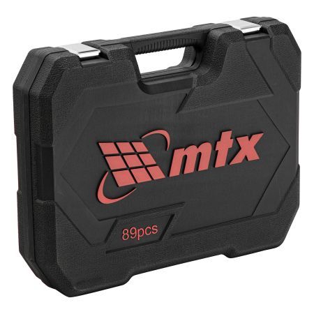 Набор инструментов 89 предметов, CrV 1/2", 1/4" MTX