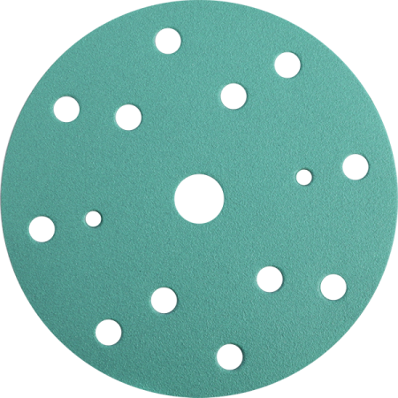 Материал абразивный в кругах D 150 c отверстиями