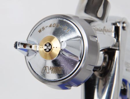 Краскопульт Iwata WS-400 EVO CLEAR, сопло HD, возд. головка WS-400-01 (бачок в комплекте)