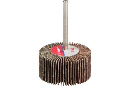 ЗУБР  d 30x15 мм, P180, круг шлифовальный лепестковый, на шпильке  d  3.2 мм; 36600-180