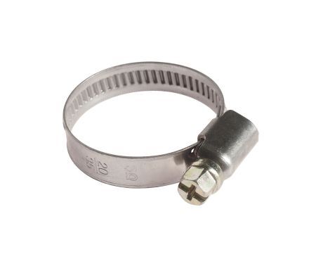 Хомут ленточный 020-035мм (9мм) червячный нержавеющая сталь JTCJTC