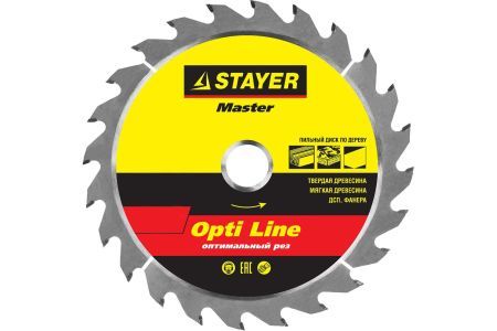STAYER OPTIMA 230 x 32/30мм 36Т, диск пильный по дереву, оптимальный рез, 3681-230-32-36