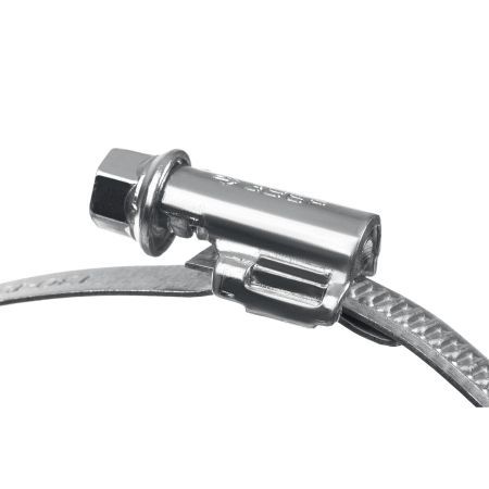 ЗУБР Х-9Н, 50 - 70 мм, накатная лента 9 мм, цинк, 50 шт, червячный хомут (37807-70)