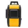 Лазерный уровень мультипризм. LXI 360-2 Green, 30 м, 520 Нм, акк. Li 2800 mAh, резьба 1/4" Denzel