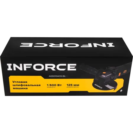 Болгарка (ушм) Inforce AG5015ASC-BL