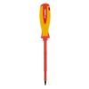 Отвертка Insulated, SL6.5 x 150 мм, CrMo, до 1000 В, двухкомпонентная рукоятка Matrix Professional
