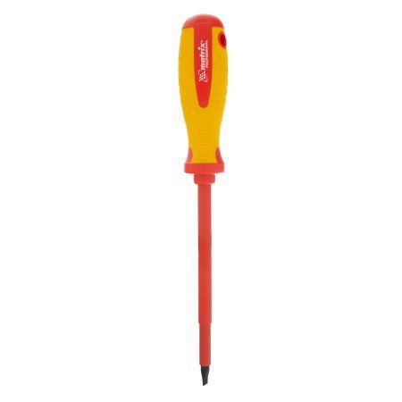Отвертка Insulated, SL6.5 x 150 мм, CrMo, до 1000 В, двухкомпонентная рукоятка Matrix Professional