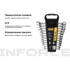 Набор комбинированных ключей Inforce 06-05-49