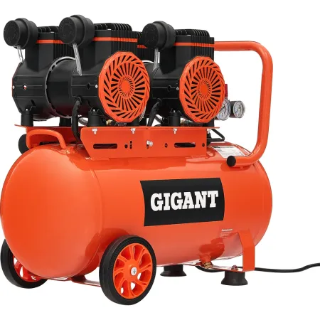 Безмасляный малошумный компрессор Gigant GSWK-50/2800