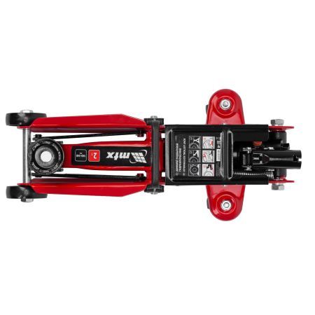 Домкрат гидравлический подкатной, 2 т, 140-340 мм MTX