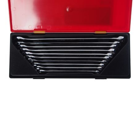 Набор ключей комбинированных 10-19мм удлиненных 10 предметов в кейсе JTCJTC