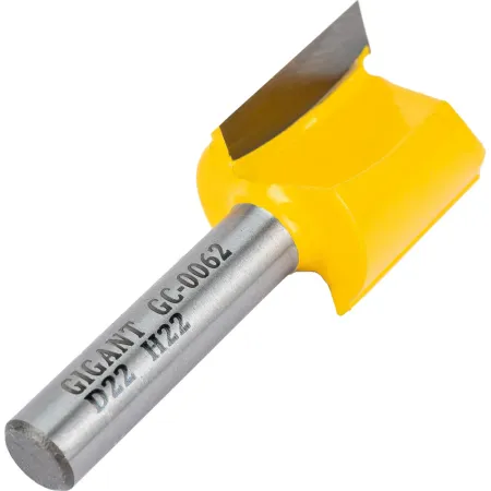 Пазовая прямая фреза Gigant GC-0062