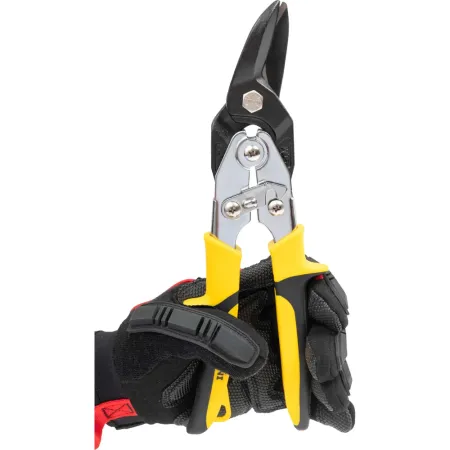 Левые ножницы по твердому металлу Inforce 06-18-56