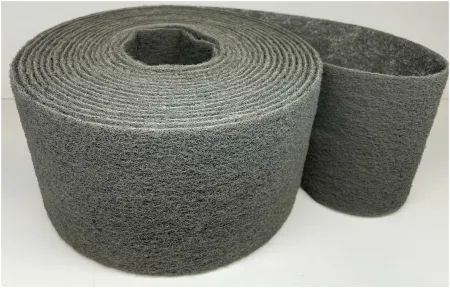 RoxelPro Нетканый абразивный материал 150мм MICRO FINE, светло-серый