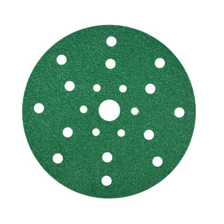 Материал абразивный в кругах D 150, 21 отверстие, на пластиковой основе