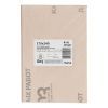 Шлифлист на тканевой основе, зернистость № 4, 240 х 170 мм, 10 шт, водостойкий, "БАЗ"