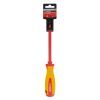 Отвертка Insulated, SL6.5 x 150 мм, CrMo, до 1000 В, двухкомпонентная рукоятка Matrix Professional
