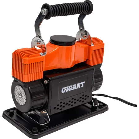 Автомобильный металлический двухпоршневой компрессор Gigant GCA-85