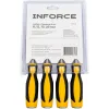 Набор стамесок Inforce 06-15-03